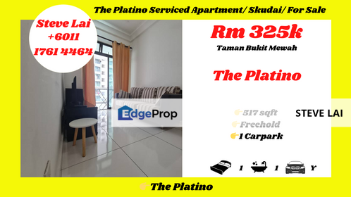 The Platino Serviced Apartment/ Skudai/ For Sale, Johor, Johor Bahru