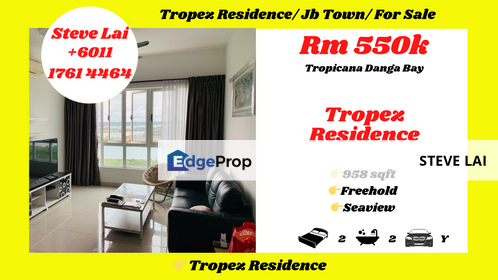 Tropez Residence/ Jb Town/ For Sale, Johor, Johor Bahru