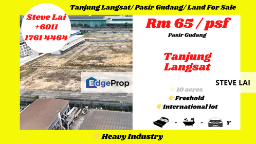 Tanjung Langsat/ Pasir Gudang/ Land For Sale, Johor, Pasir Gudang