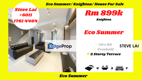 Eco Summer/ Knighton/ House For Sale, Johor, Johor Bahru