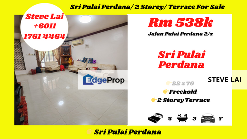 Sri Pulai Perdana/ 2 Storey/ Terrace For Sale, Johor, Skudai