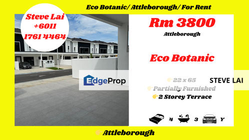 Eco Botanic/ Attleborough/ For Rent, Johor, Nusajaya