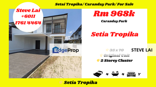 Setia Tropika/ Caranday Park/ For Sale, Johor, Johor Bahru