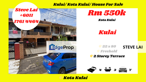 Kulai/ Kota Kulai/ House For Sale, Johor, Kulai
