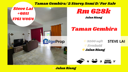 Taman Gembira/ Tampoi/ For Sale, Johor, Johor Bahru