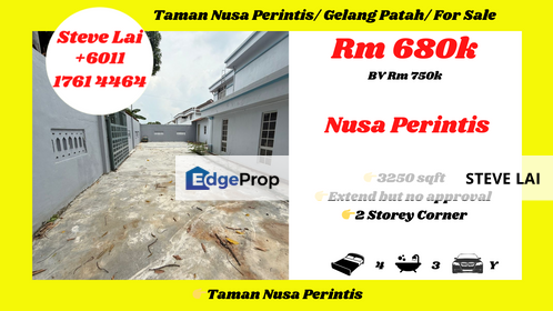 Taman Nusa Perintis/ Gelang Patah/ For Sale, Johor, Gelang Patah