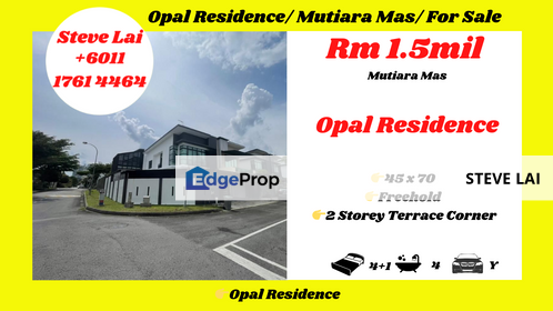 Opal Residence/ Mutiara Mas/ For Sale, Johor, Skudai