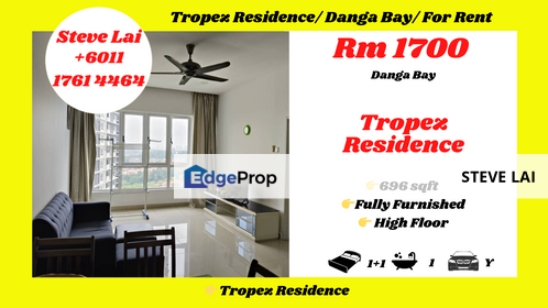 Tropez Residence/ Danga Bay/ For Rent, Johor, Johor Bahru