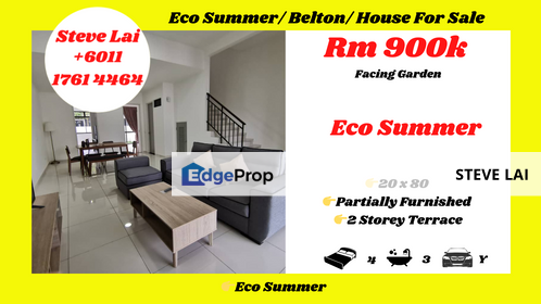 Eco Summer/ Belton/ House For Sale, Johor, Johor Bahru