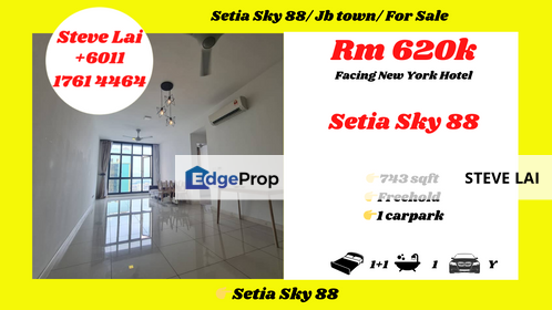 Setia Sky 88/ Jb town/ For Sale, Johor, Johor Bahru