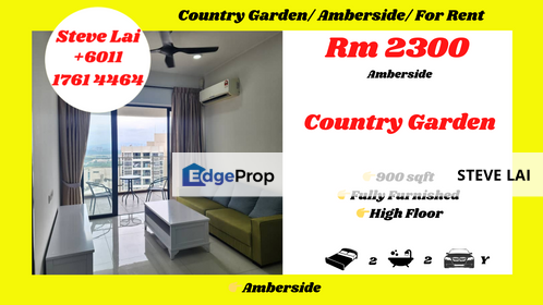 Country Garden/ Amberside/ For Rent, Johor, Johor Bahru