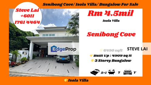 Senibong Cove/ Isola Villa/ Bungalow For Sale, Johor, Masai