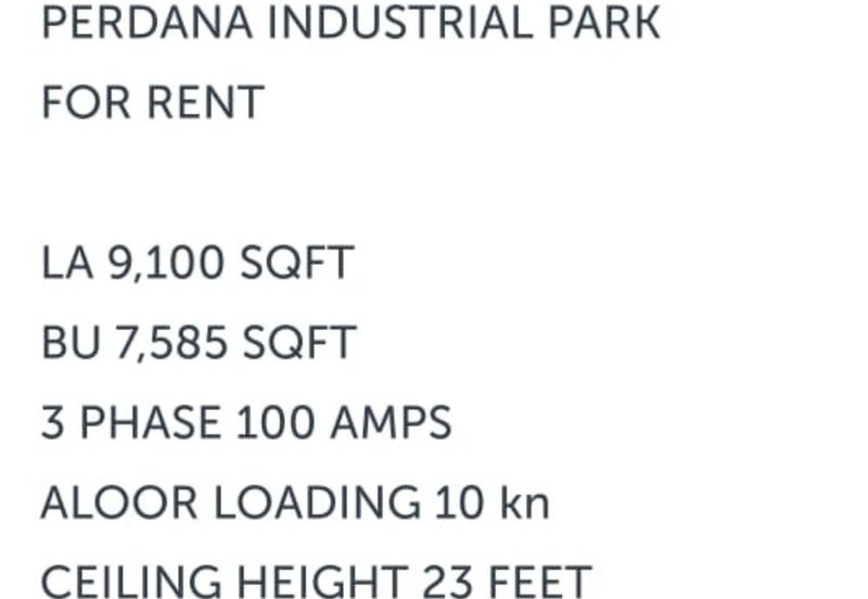 Perdana Industrial Park