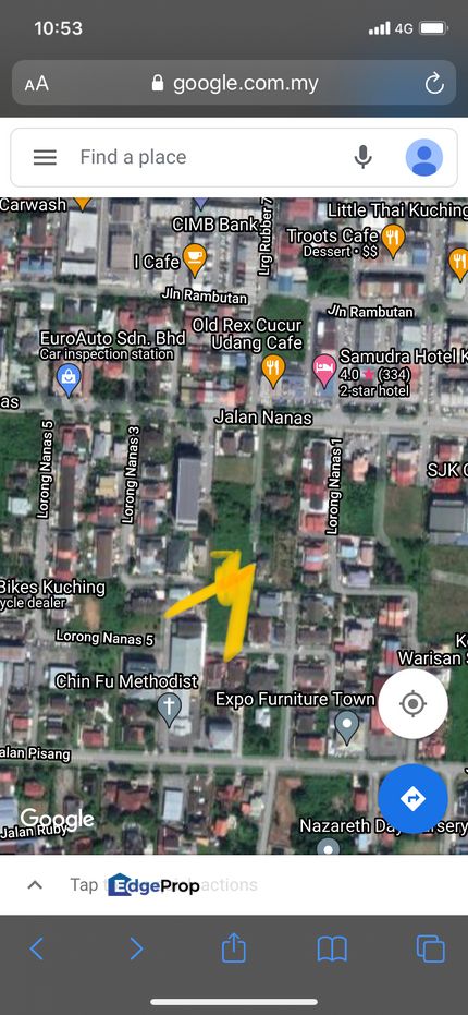 Nanas Road, Kuching residential title land, Sarawak, Kuching