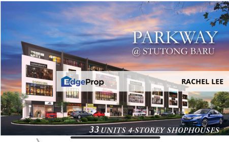 Jalan stutong Baru 4 storey shop houses , Sarawak, Kuching