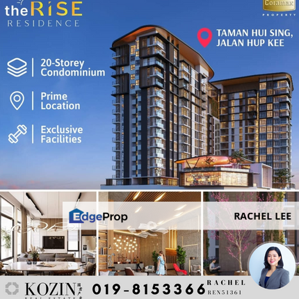 The Rise Residence @ Jalan Hup Kee, Hui Sing , Sarawak, Kuching