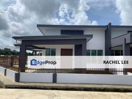 Malihah single storey terrace house , Sarawak, Kuching