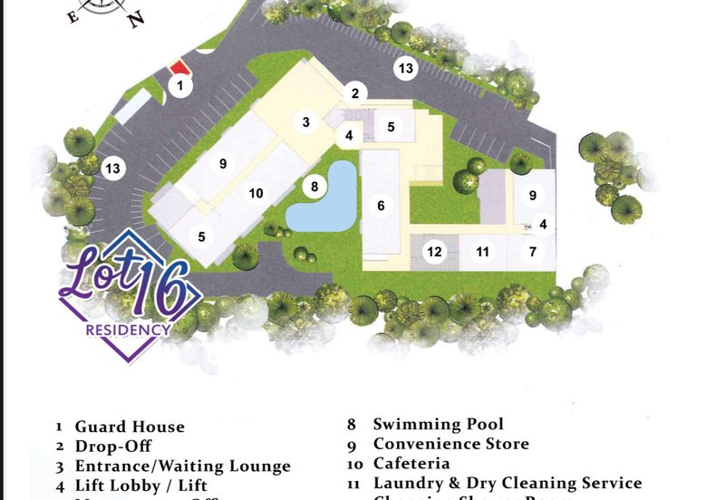 Lot 16 Residency at Jalan stampin Tengah 