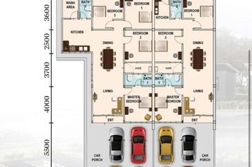Single storey at sungai Tengah Matang 