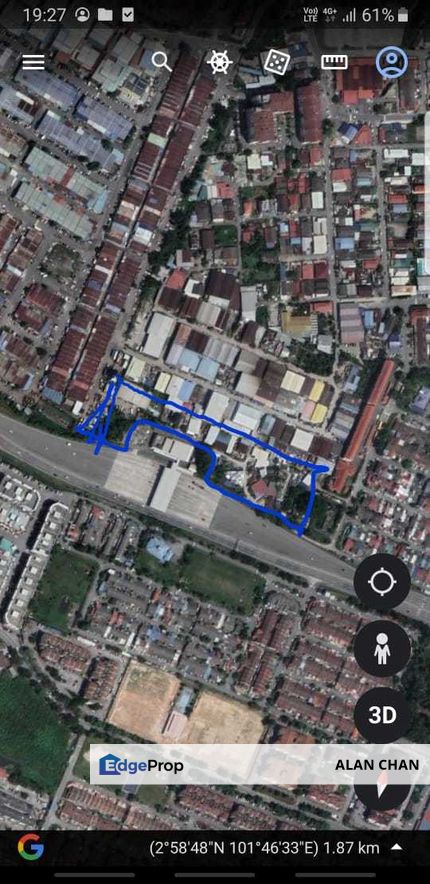 Sungai Chua, 43000 Kajang, Selangor Industrial land for sale, Selangor, Bangi