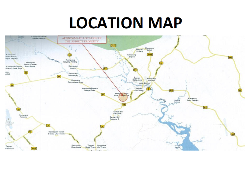 DEVELOPMENT LAND, KOTA TINNGI, JOHOR FOR SALE