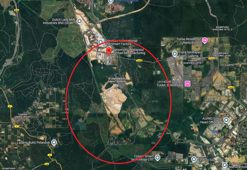 LABU FREEOLD INDUSTRIAL LAND FOR SALE