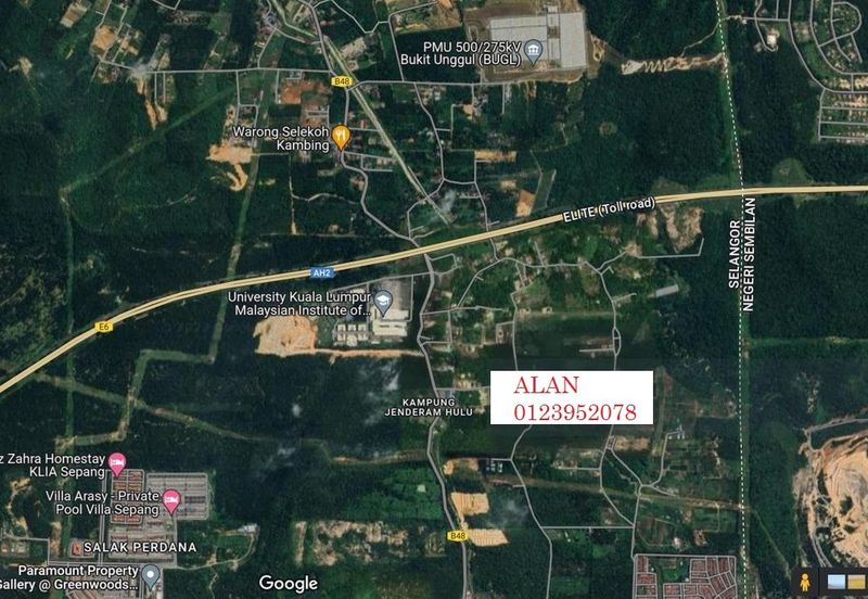 Sepang 153.75 Acres Agricultural For Sale