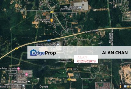 Sepang 153.75 Acres Agricultural For Sale, Selangor, Sepang
