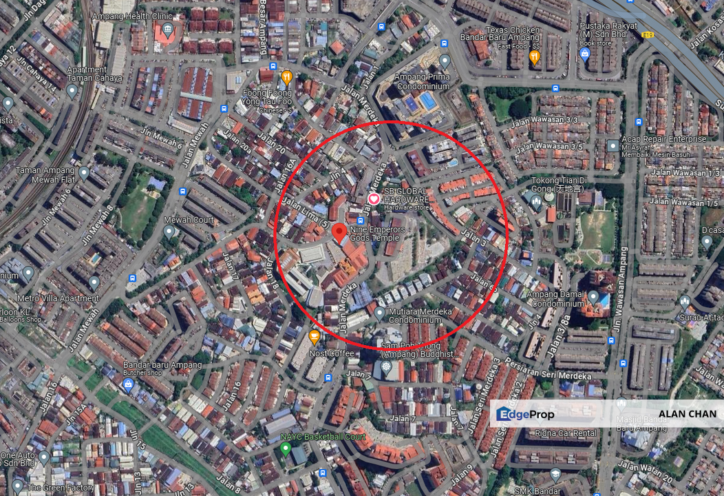  Commercial Land @ Kampung Baru Ampang Facing Main Road, Kuala Lumpur, Ampang