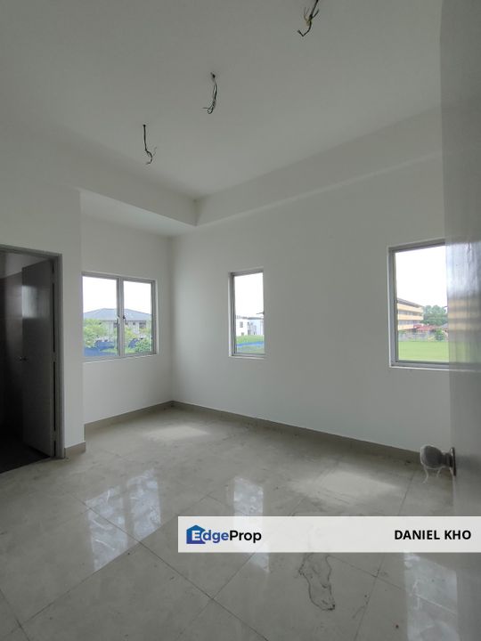 Double storey semi d cluster house Seri Residences Sungai Kapar Indah , Selangor, Kapar 