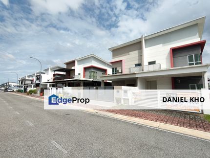 Double storey semi d cluster house Seri Residences Sungai Kapar Indah , Selangor, Kapar 