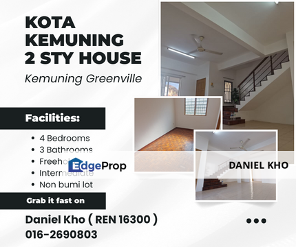 Affordable 4-Bedroom Home @ Kota Kemuning Klang , Selangor, Shah Alam