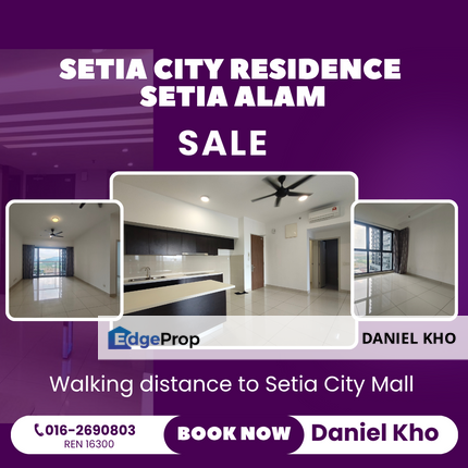 Nice view swimming pool view renovated Setia City Residence , Selangor, Setia Alam/Alam Nusantara