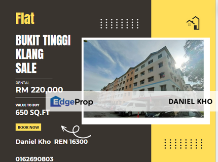 Flat near by Burger King Bukit Tinggi 2 Klang , Selangor, Port Klang