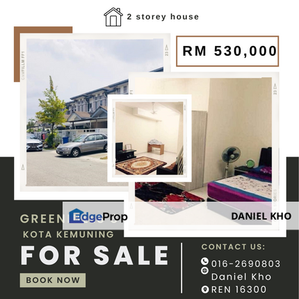 2 sty house Kemuning Greenhills near by Bukit Rimau Kota Kemuning , Selangor, Shah Alam