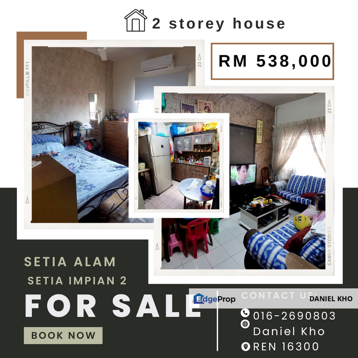 Selling below market price house in Setia Alam , Selangor, Setia Alam/Alam Nusantara