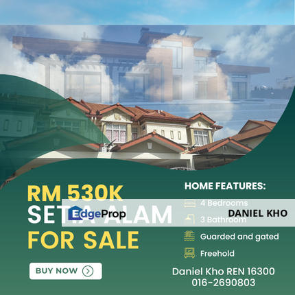 Cheapest price homes in Setia Alam , Selangor, Setia Alam/Alam Nusantara