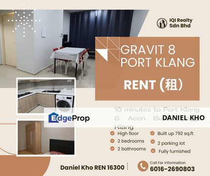 Fully furnished house in Port Klang, Selangor, Klang