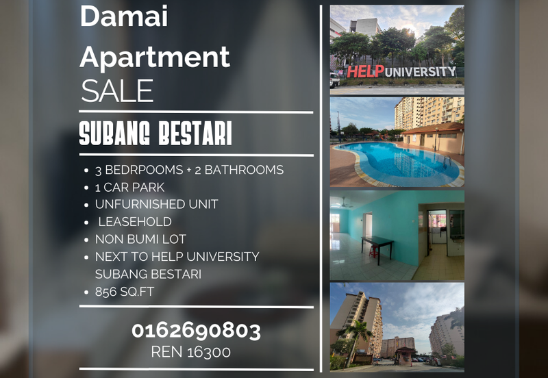 Pangsapuri Damai, Subang Bestari