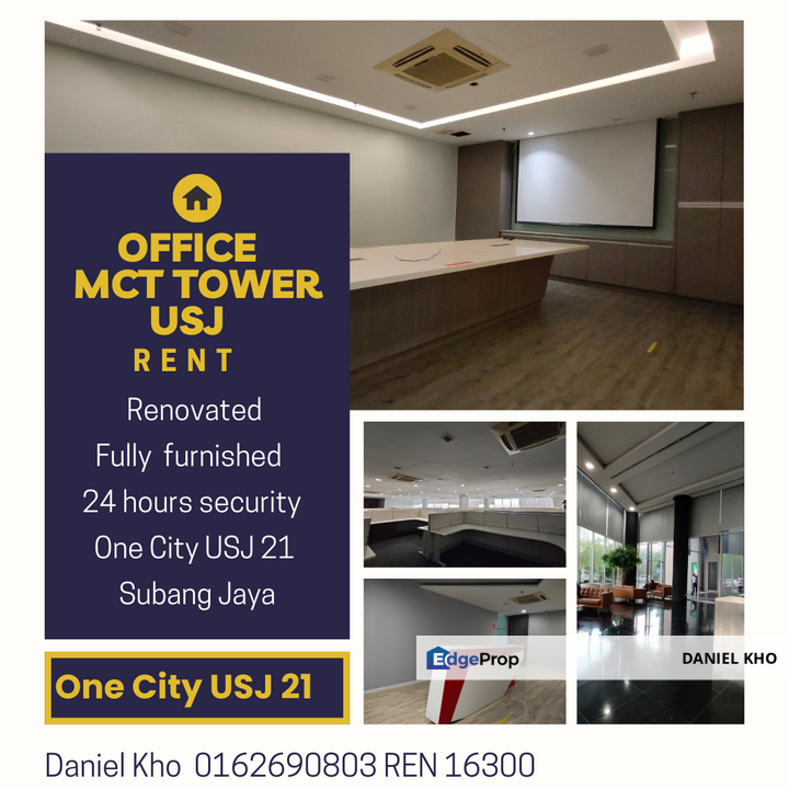 MCT Tower @ One City USJ 21 office whole floor , Selangor, Subang Jaya