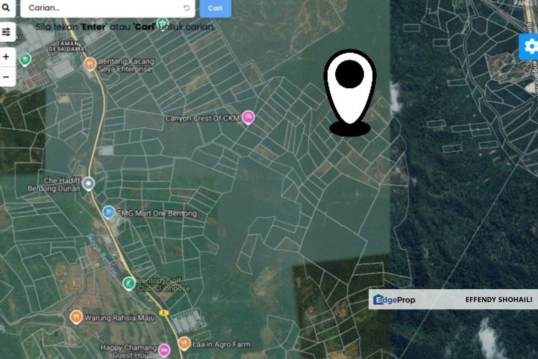 BENTONG JALAN TRAS TANAH PERTANIAN, Pahang, Bentong