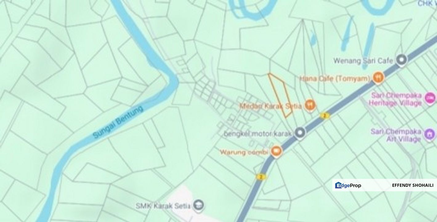 KARAK SETIA BENTONG TANAH PERTANIAN, Pahang, Karak