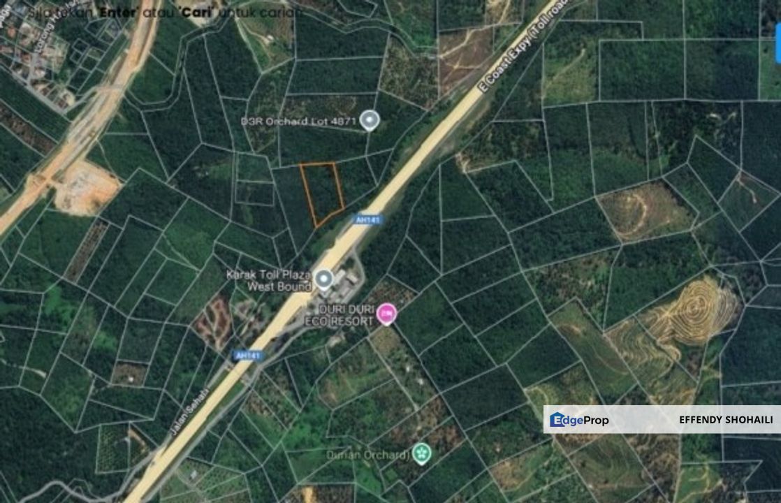 BENTONG CHINTA MANIS AGRICULTURE LAND, Pahang, Bentong