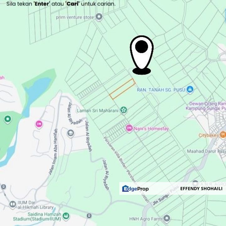 GOMBAK SG PUSU TANAH PERTANIAN, Selangor, Gombak