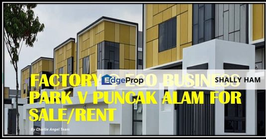 Puncak Alam Eco Business Park V Factory eco perindustrian 5 ,meru, kapar,sungai buloh ,ijok ,alam jaya , shah alam ,kuala selangor , Selangor, Bandar Puncak Alam