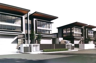 3 storey SemiD factory at dengkil  sepang 
