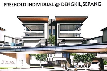 3 storey SemiD factory at dengkil  sepang 