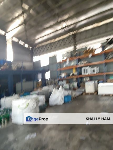 1 acre land single storey factory at bukit minyak, Penang, Simpang Ampat