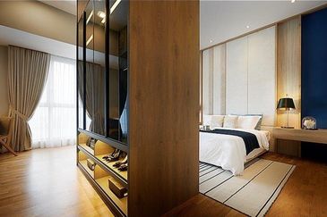 3 storey  modern and luxury Villa at Elevia Residences with lift for sale at taman puchong prima, puchong