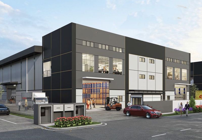 [END LOT] Telok Panglima Garang 3 Storey Semi-D Factory	